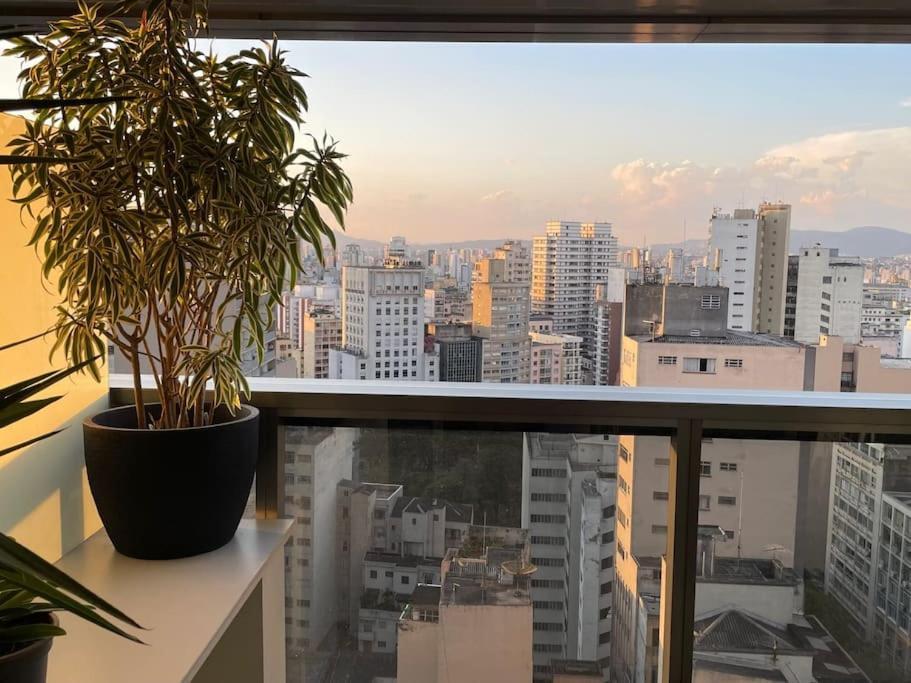 Ferienwohnung Studio Com Vista Incrivel 22º Andar São Paulo Exterior foto