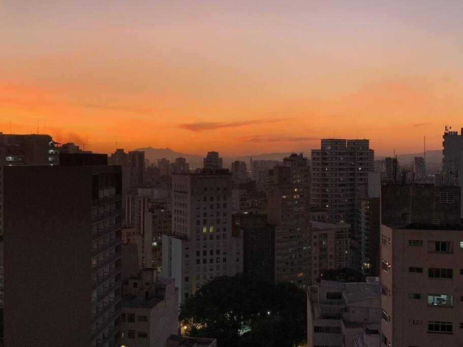 Ferienwohnung Studio Com Vista Incrivel 22º Andar São Paulo Exterior foto