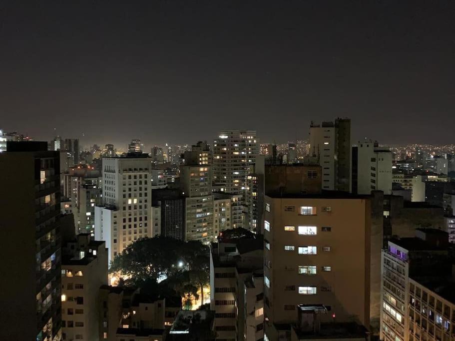 Ferienwohnung Studio Com Vista Incrivel 22º Andar São Paulo Exterior foto